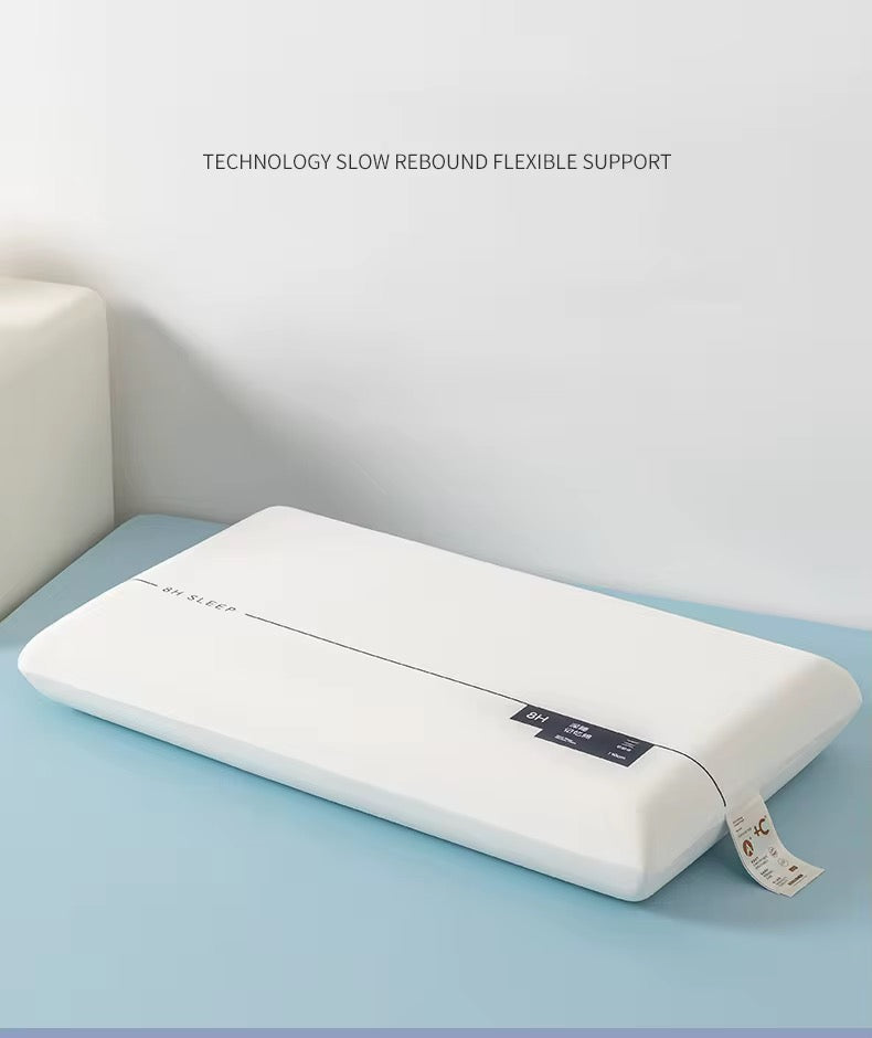 1pcs Memory Foam Pillows, Cervical Neck Pillow for Neck Pain Relief, Soft and Cooling for Back Side Sleeper Pillow with Two-Sided Reversible, Fits The Face Perfectly, Home Bed Pillows