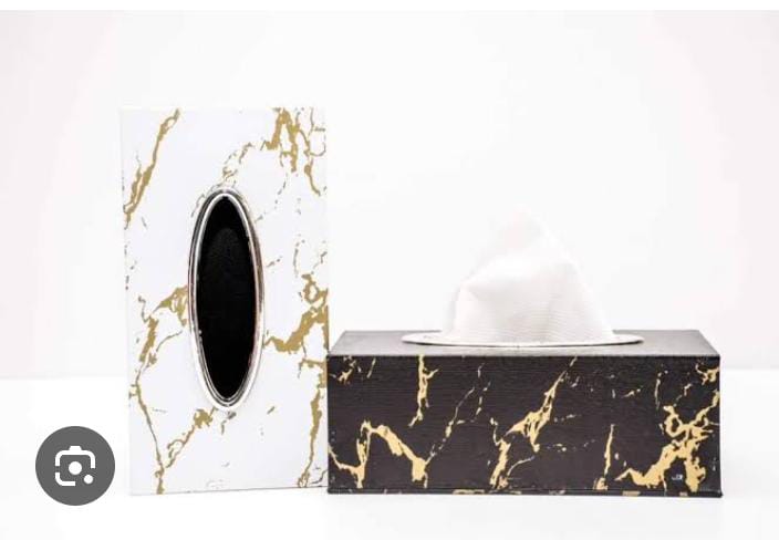 Marble servitte holder