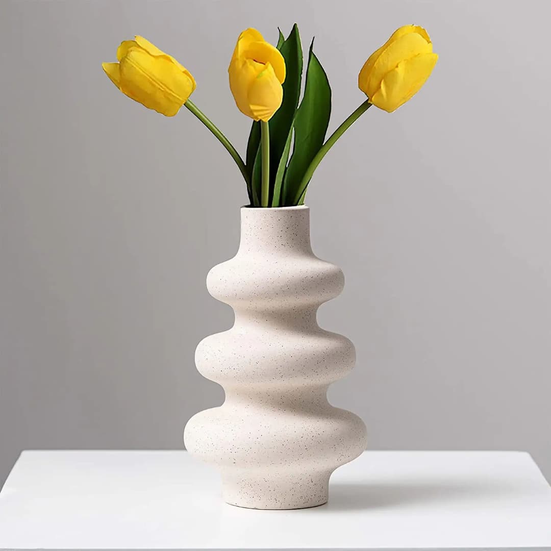 Modern Minimalist Spiral Shaped Home Decorative Flower Vase