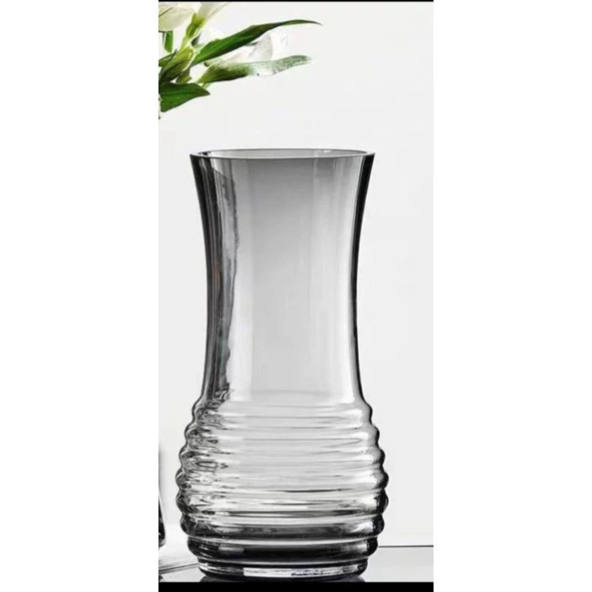 Modern creative dark glass vase