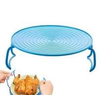 Multifunctional microwave placement rack organizer