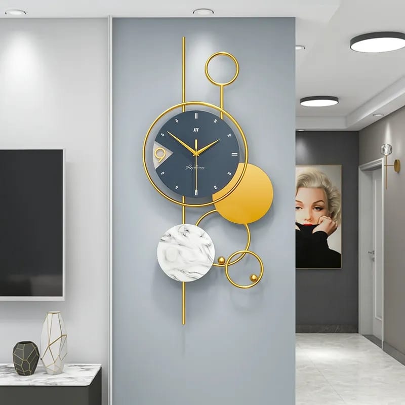 Nordic fashion luxury wall clock