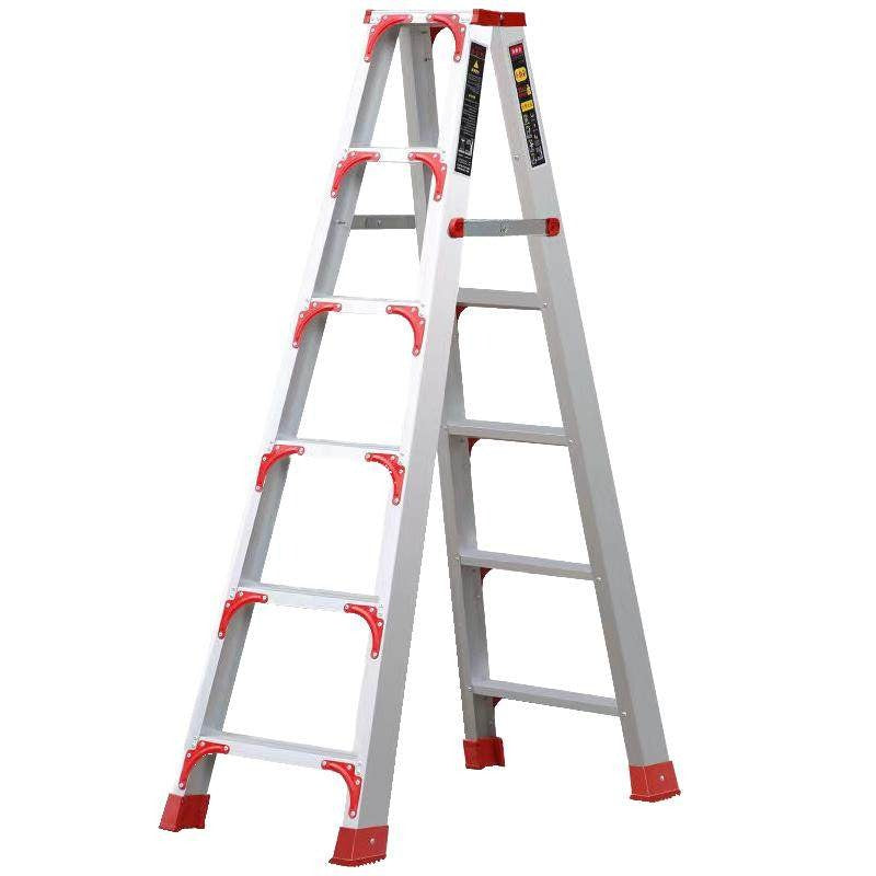 Heavy Duty Aluminum Double Side A Step Ladder