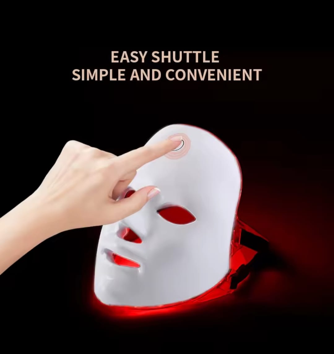Original Wireless Rechargeable FaciaI LED Mask Red Light