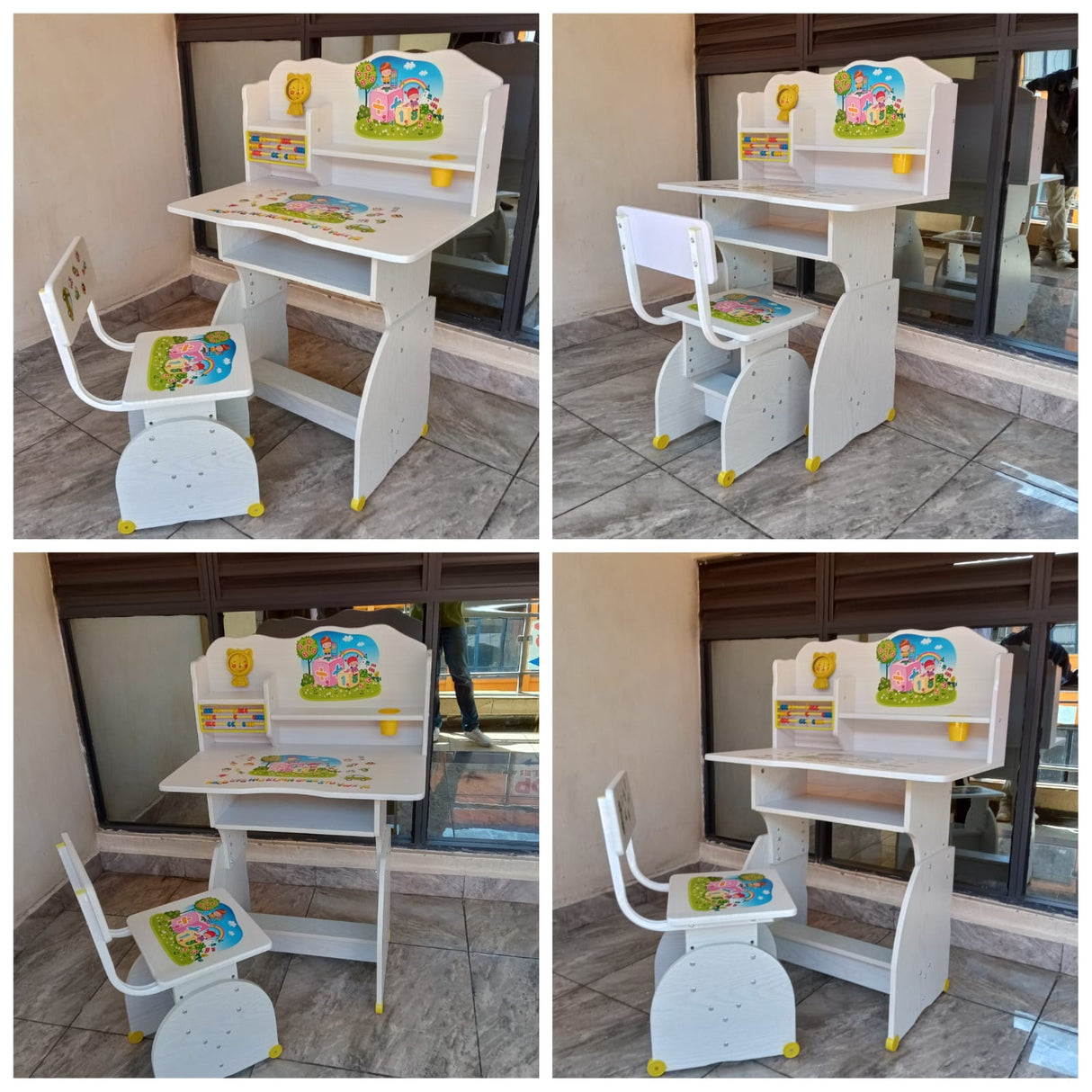 Adjustable Height Kids Study Desk