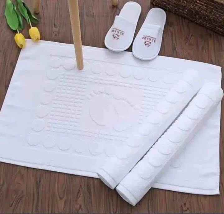 Cotton Bathroom Floor Mat For Home and Hotel