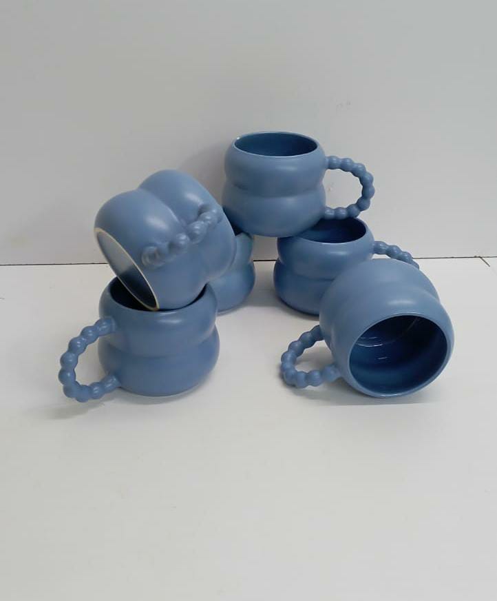 Ceramic Coffee Mug Cute Creative Gourd Handle Mug Design for Office and Home