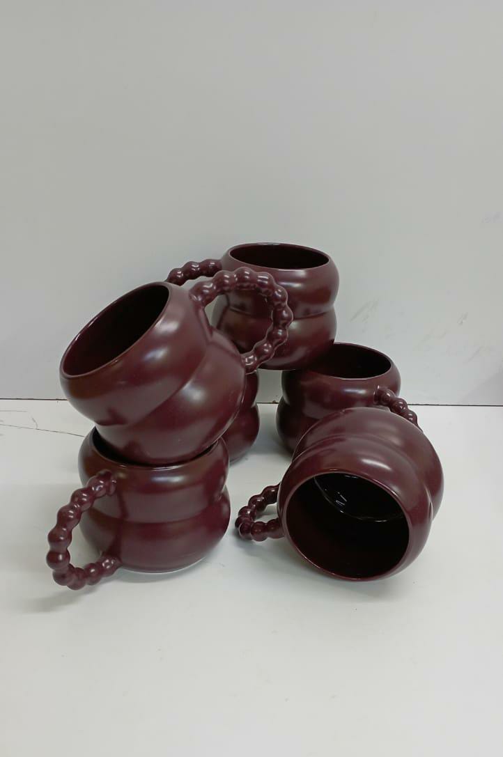 Ceramic Coffee Mug Cute Creative Gourd Handle Mug Design for Office and Home