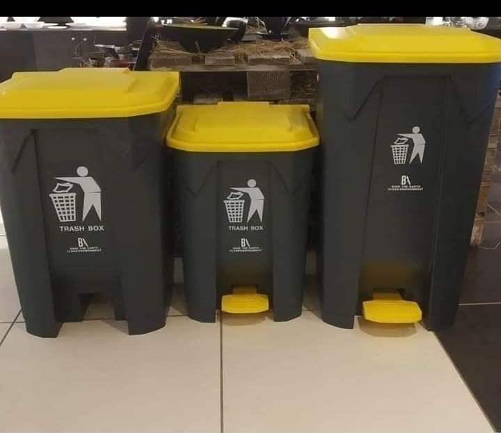 Pedal Push Dustbin Trash Bin