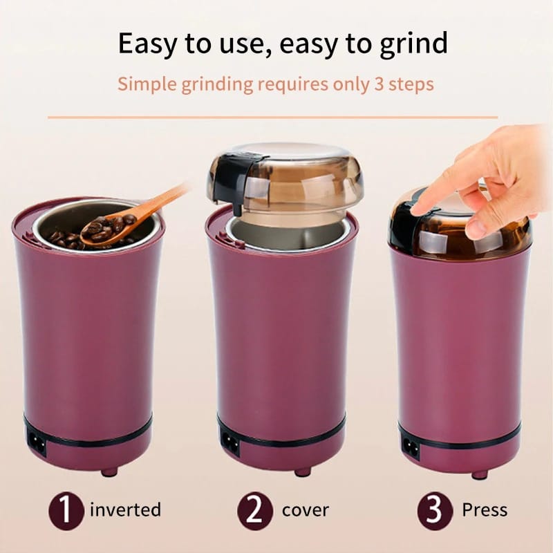 Electric Fine Coffee Grinder Machine