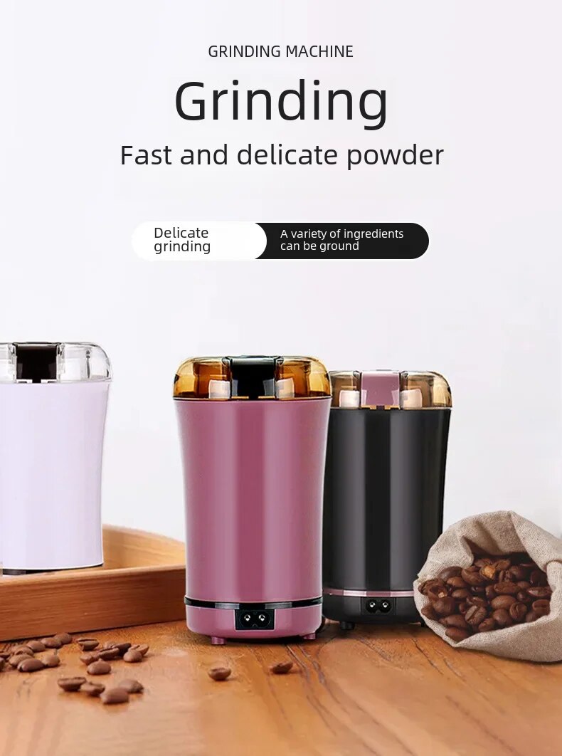 Electric Fine Coffee Grinder Machine