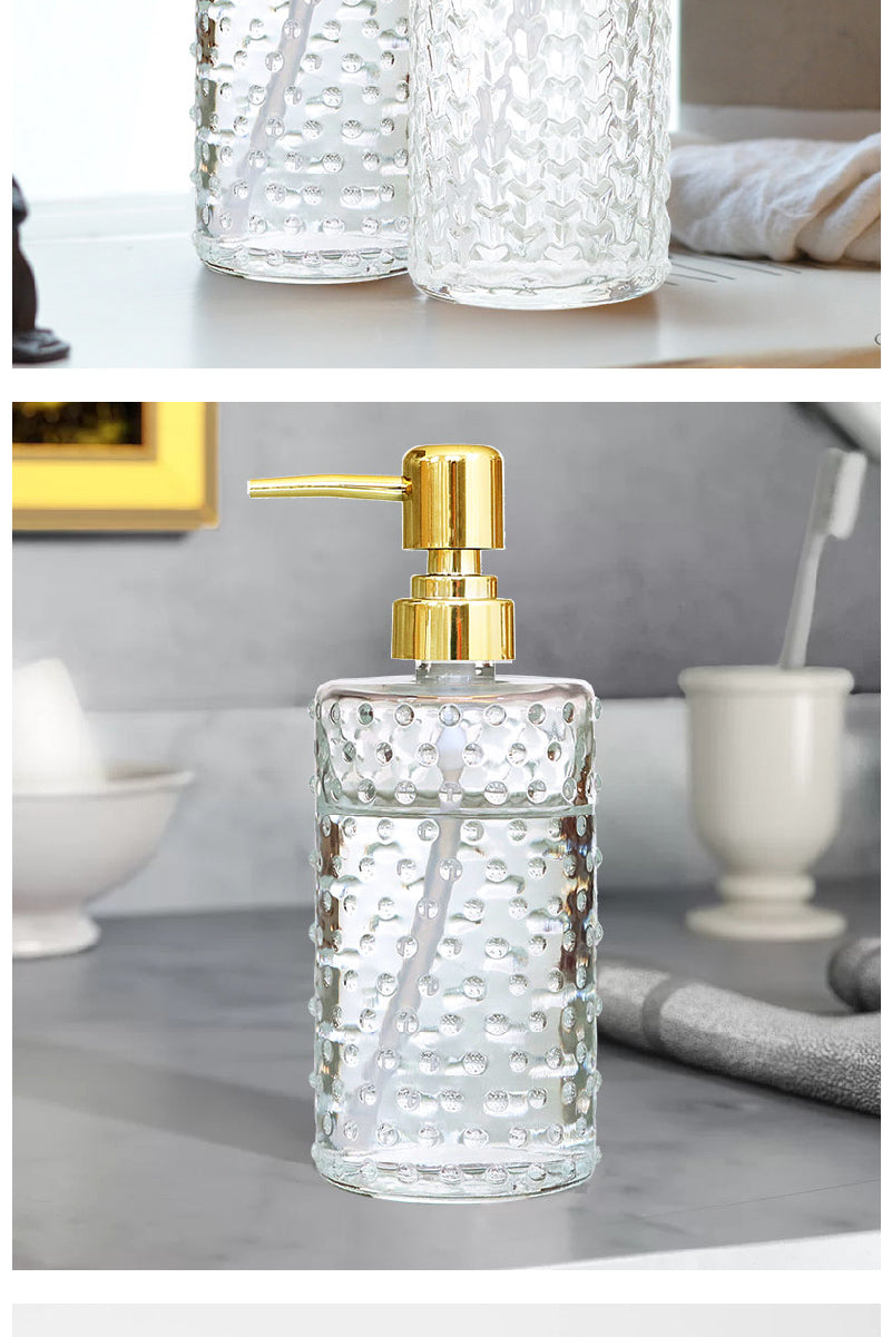 Stainless Steel 400ml Shampoo Soap Dispenser Lotion Bottle