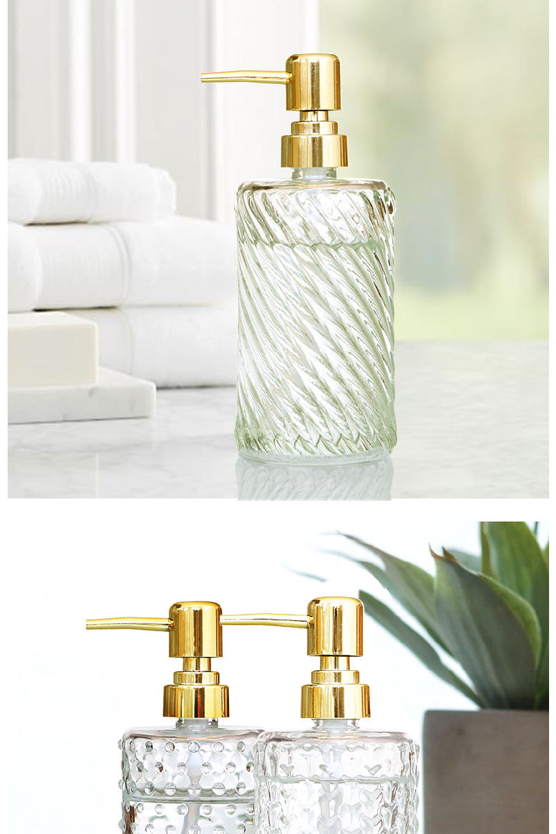 Stainless Steel 400ml Shampoo Soap Dispenser Lotion Bottle