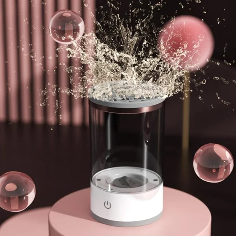 Automatic electric makeup brush cleaner