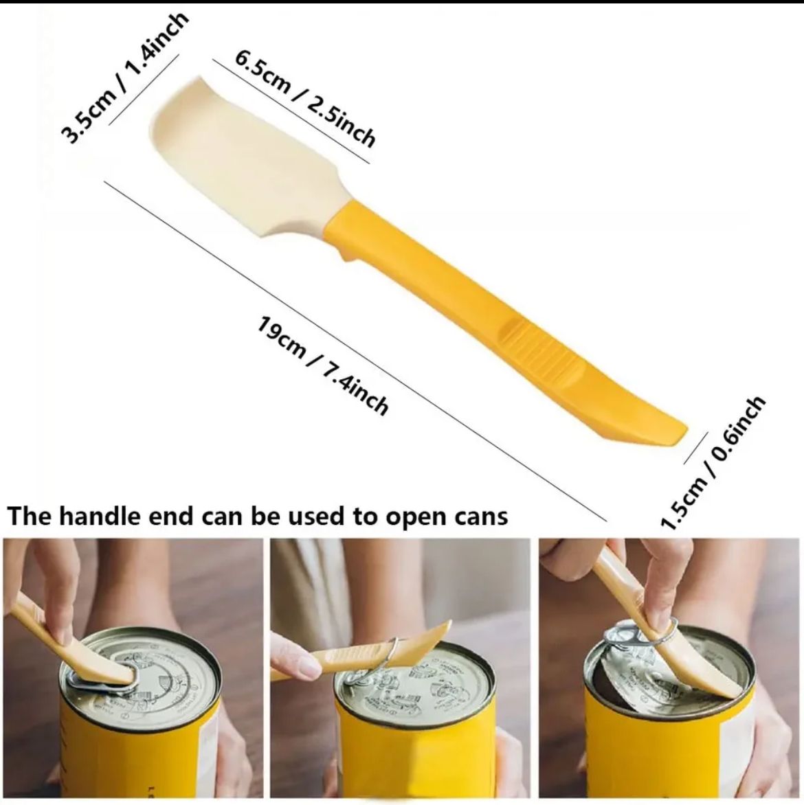 Silicone Cream Baking Spatula Cutter butter jam scrapper
