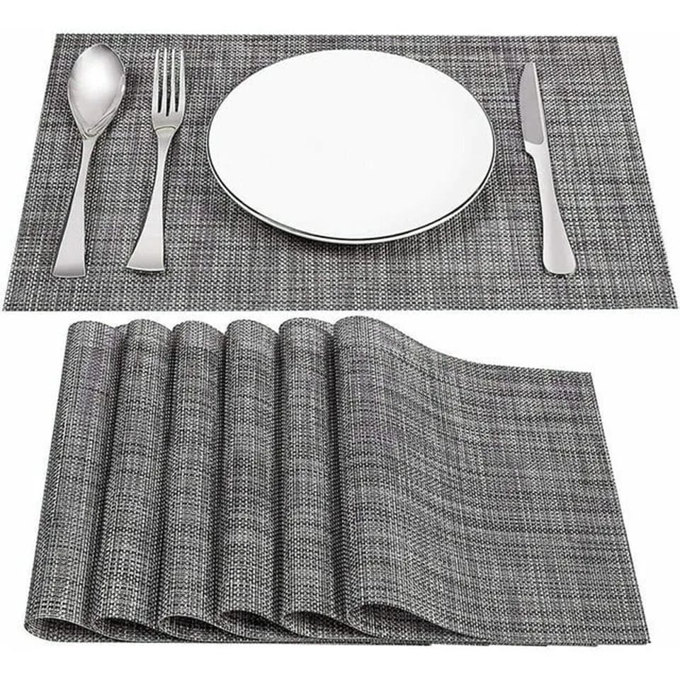 6PCS Table mats Placemats Set