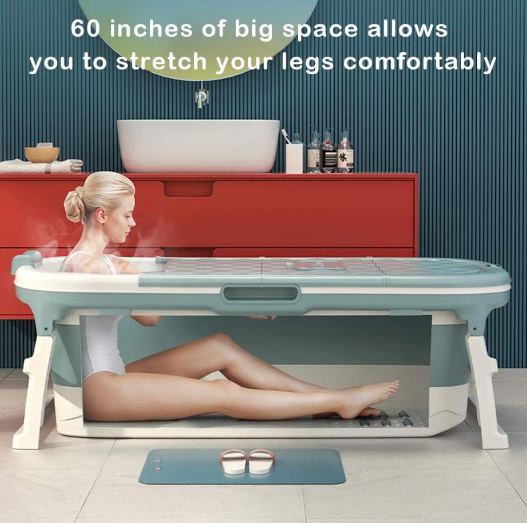 Portable Bathtub Foldable Soaking Bathtub