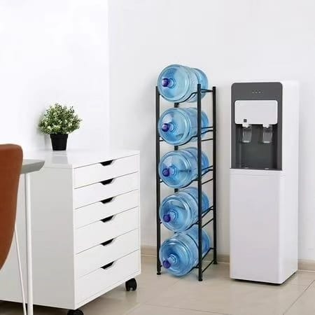 Carbon Steel Water Bottle Holder Racks Organizer Storage