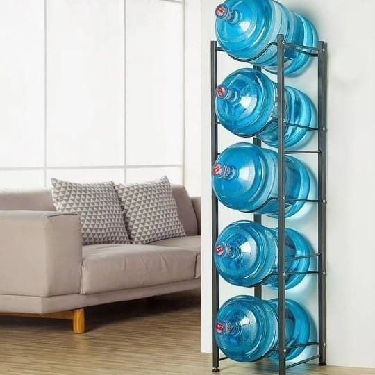 Carbon Steel Water Bottle Holder Racks Organizer Storage