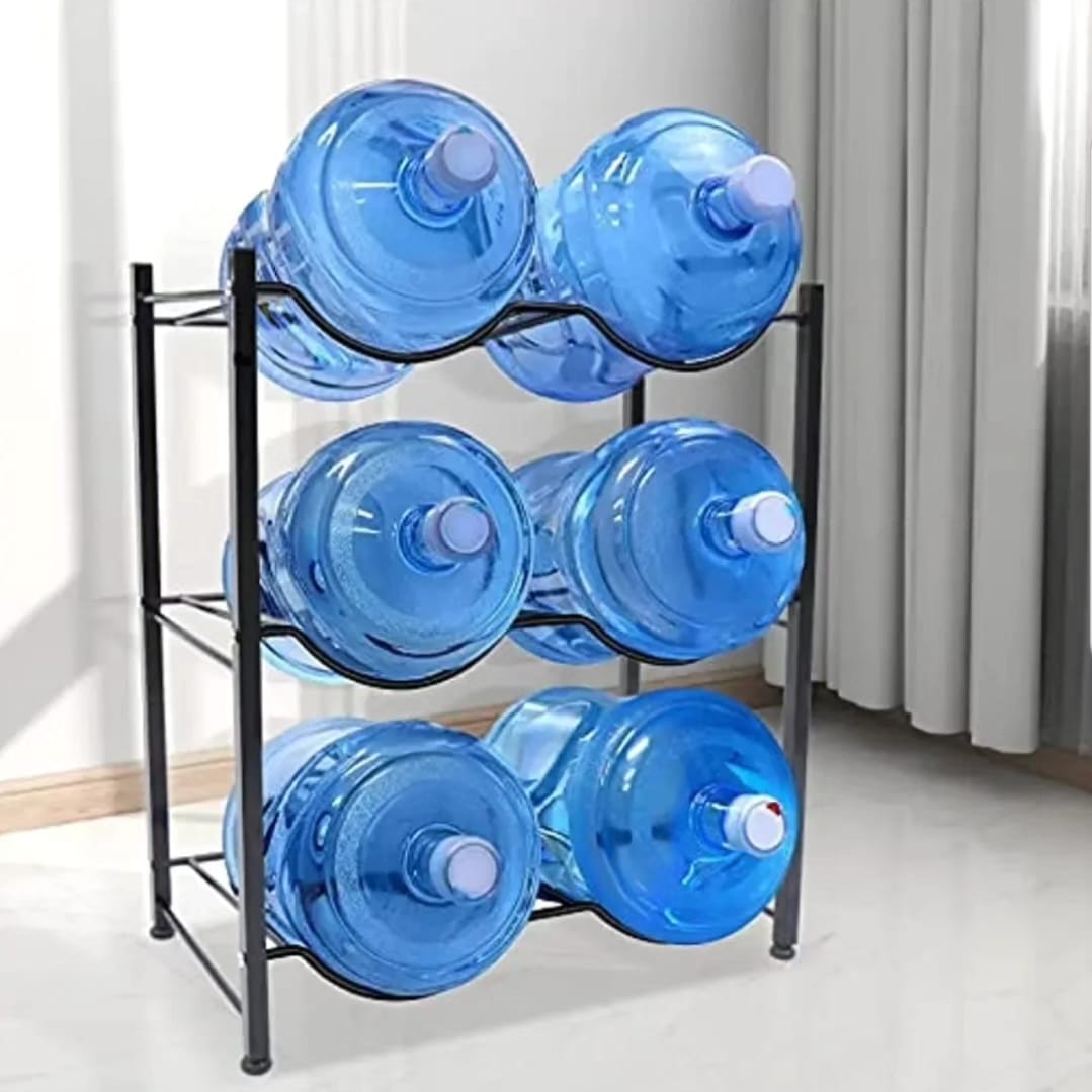 Carbon Steel Water Bottle Holder Racks Organizer Storage