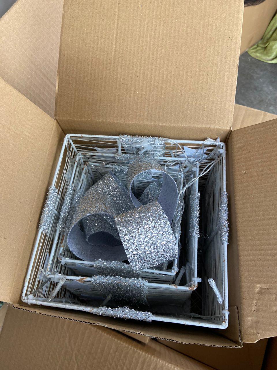 3pcs Set Lighted Gift Box