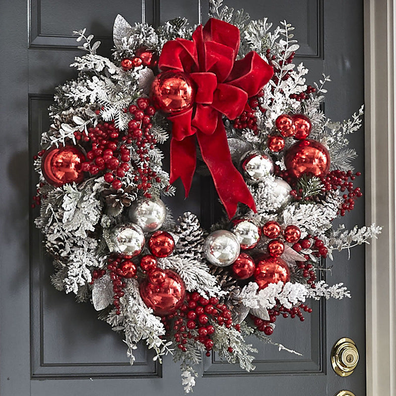 Christmas Door Wreath Decor
