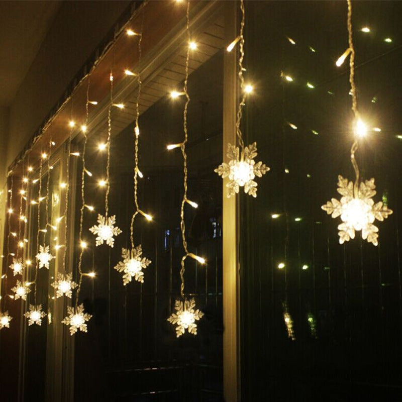 4M LED Christmas curtain light garland decorations