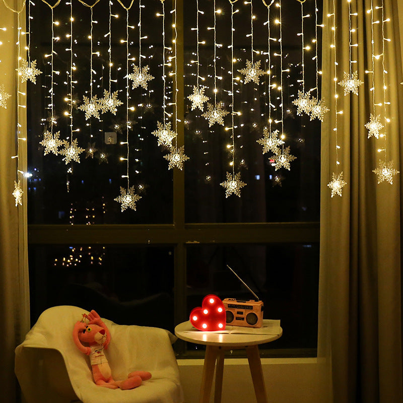4M LED Christmas curtain light garland decorations