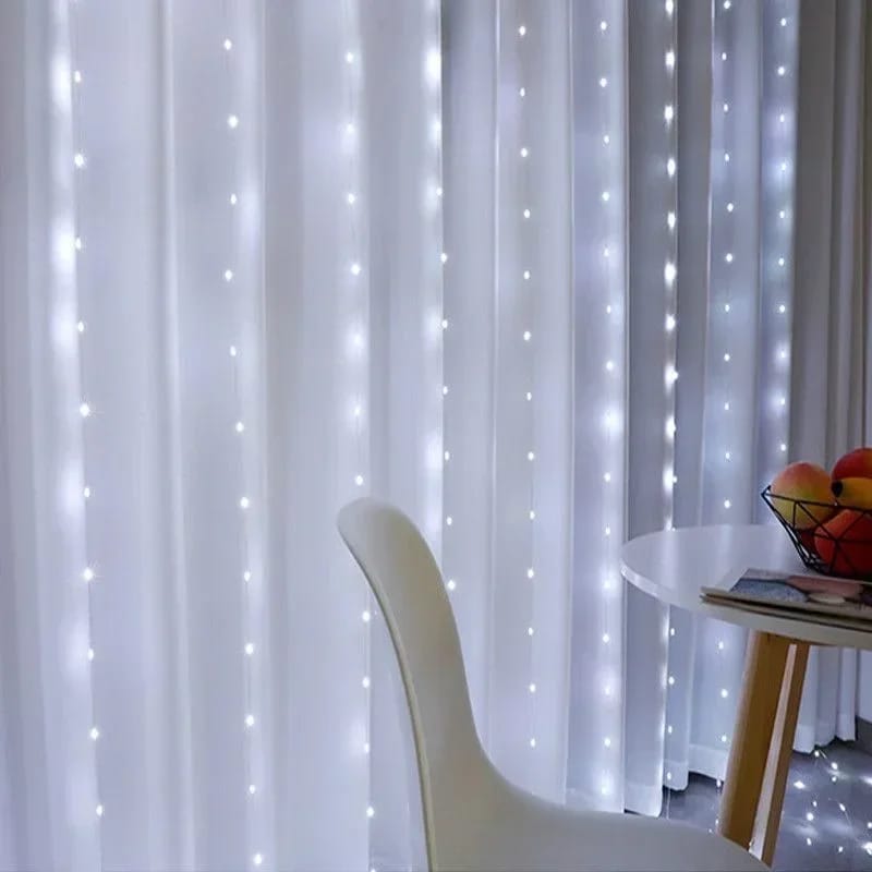 3M×3M CURTAIN LIGHTS WITH REMOTE
