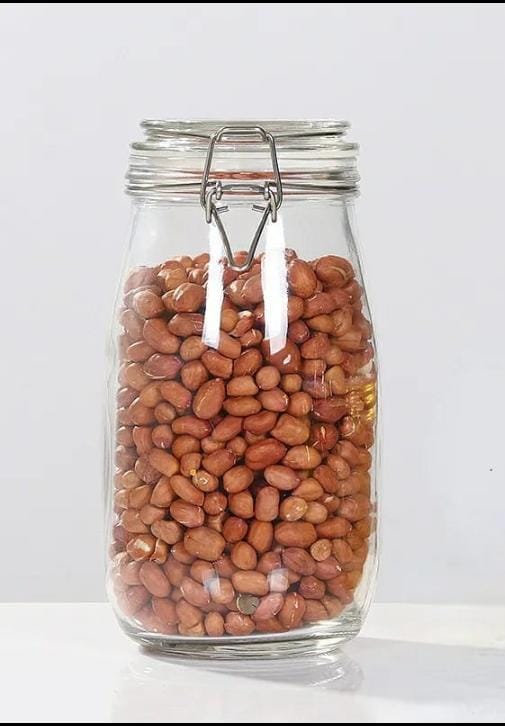 Air Tight Glass Clip Top Jars 1.8L