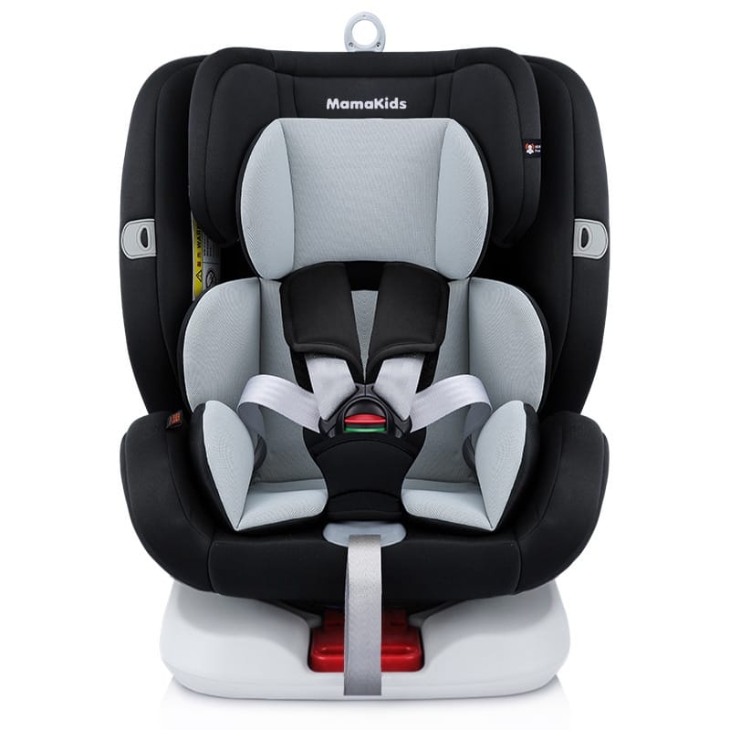ISOFIX 360 Rottating Kids car seat with fully Reclining position adjustable headset