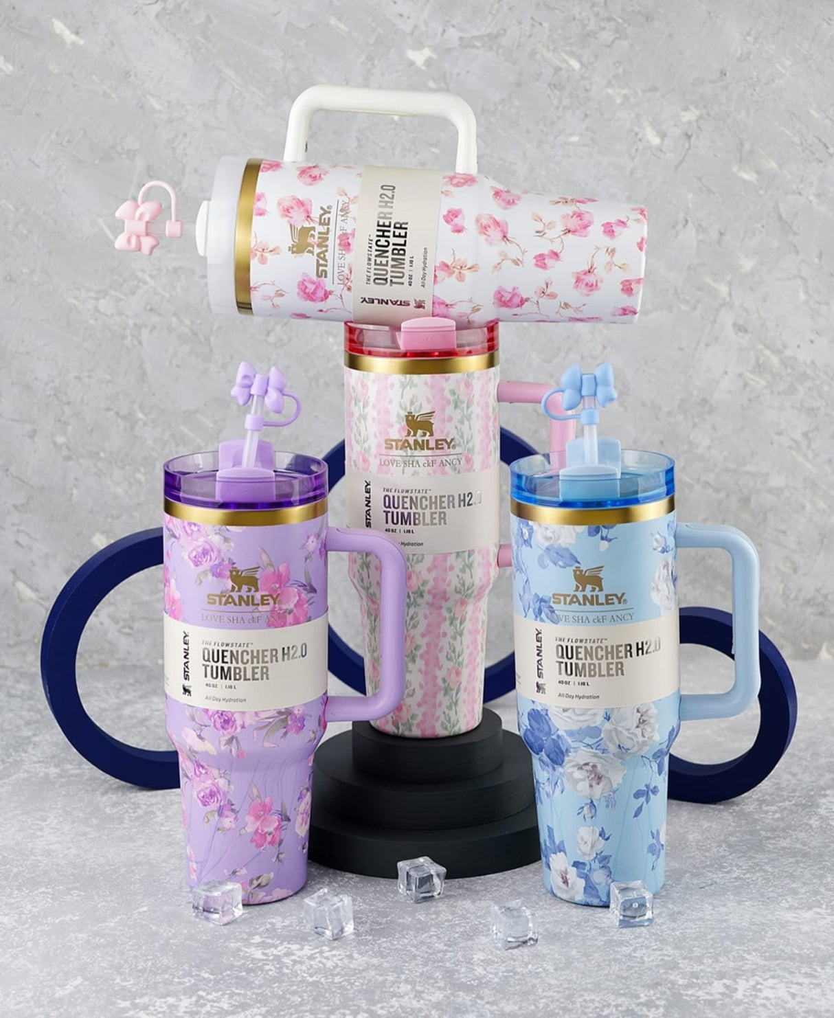 H2.0 1.2L Stainless Steel Tumbler Water Bottle Mug