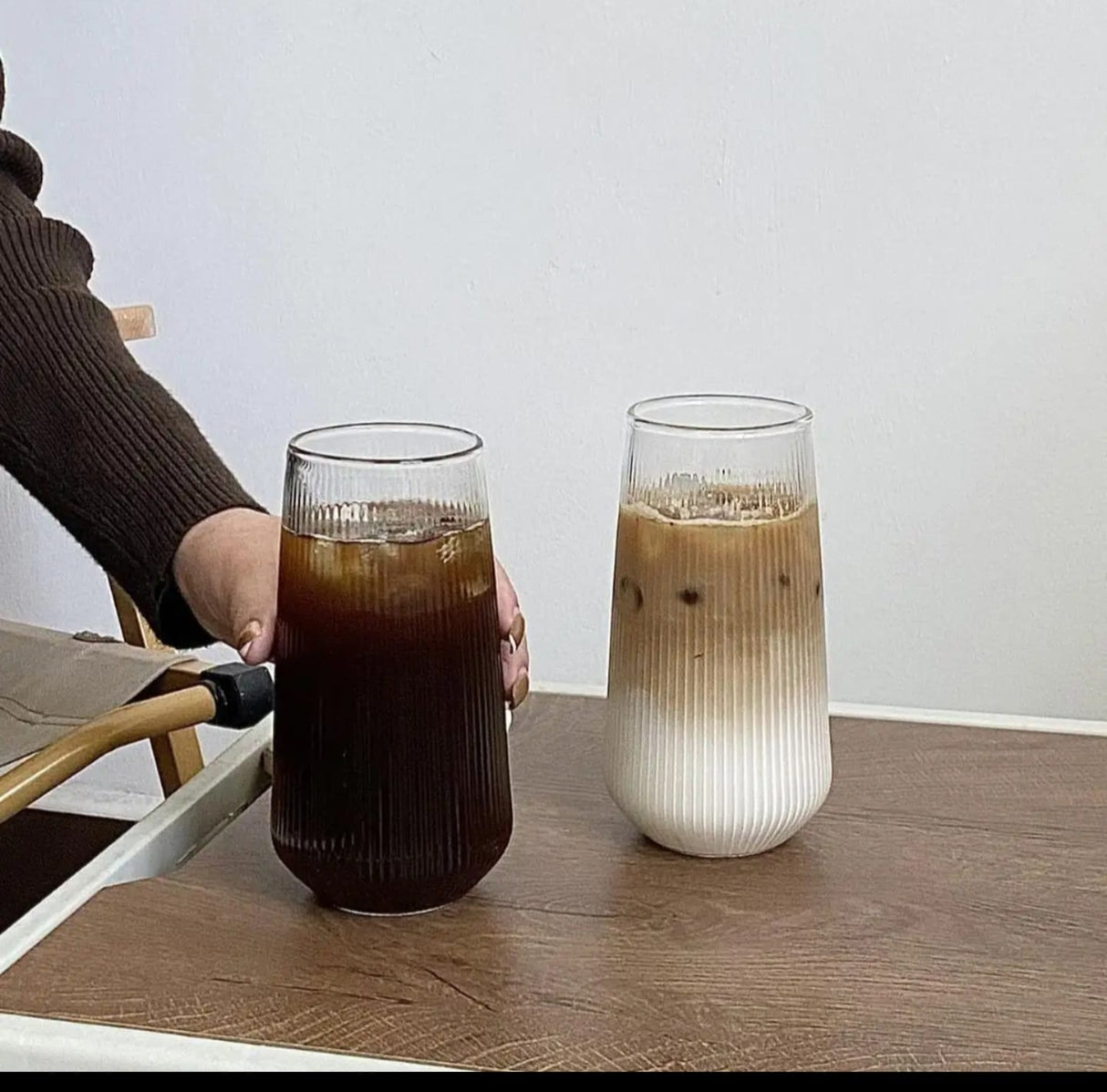 High temperature Transparent glass cup For Juice Coffee Water