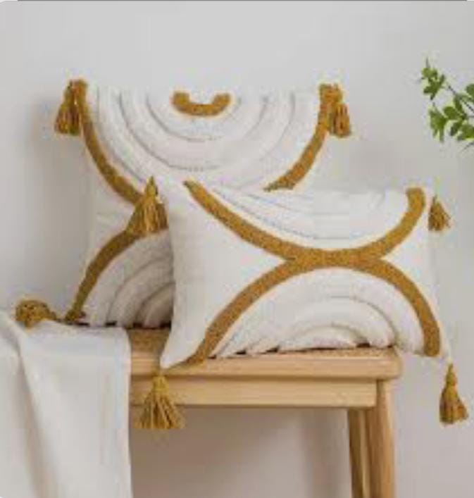 Nordic Cotton Woven Cushion Cover