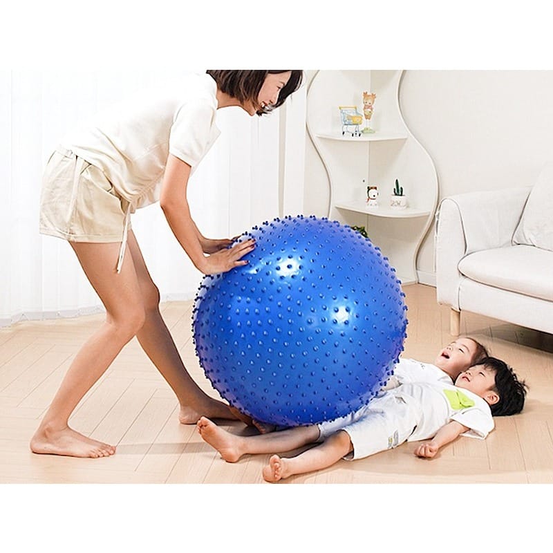 Spike Gym Ball Anti-Burst, Slip-Resistant Exercise Ball for Fitness & Therapy