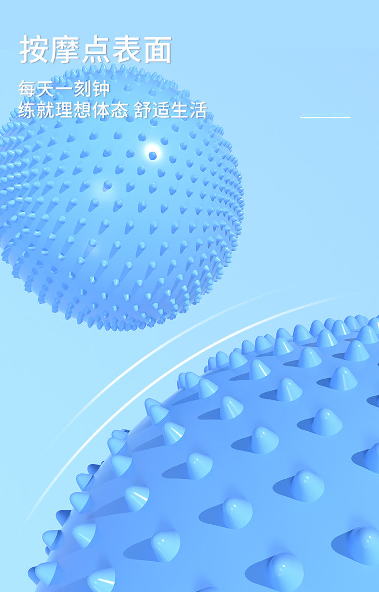 *Spike Gym Ball Large Sensory Ball Fitness Anti Burst Slip Resistant Yoga Exercise Balls