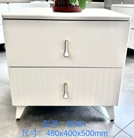 Simple Modern Nordic Style Bedside Cabinet Bedroom Storage Bedside Cabinet