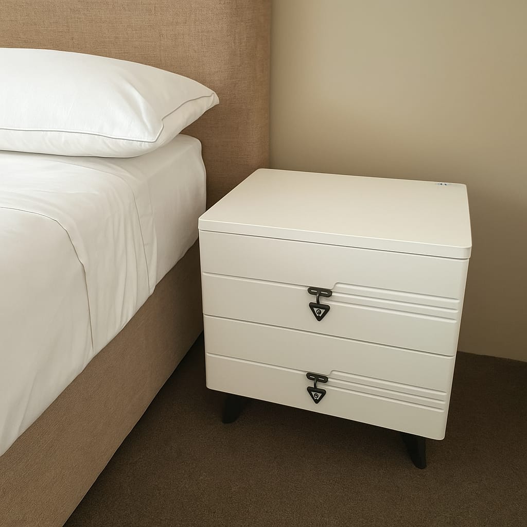 Simple Modern Nordic Style Bedside Cabinet Bedroom Storage Bedside Cabinet