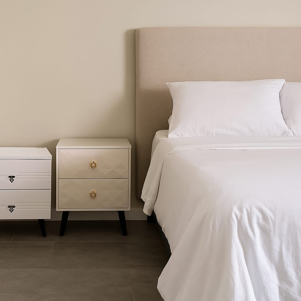 Simple Modern Nordic Style Bedside Cabinet Bedroom Storage Bedside Cabinet