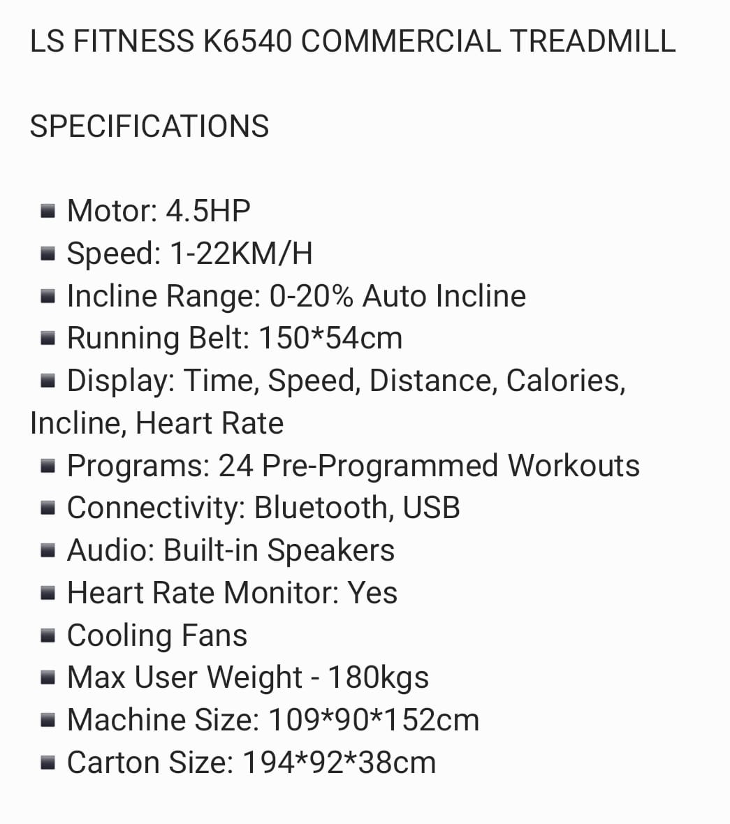 Paracot Move S30 Home Use Treadmill 2.5HP Motor, Foldable, Bluetooth, Silent Operation