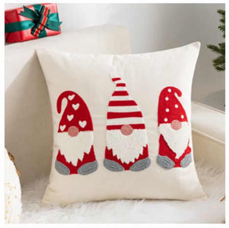New Design Trendy Christmas Pillow Cases 2025 45cm x 45cm Festive Cushion Covers  Holiday Season Home Decor for Sofa, Bed & Living Room
