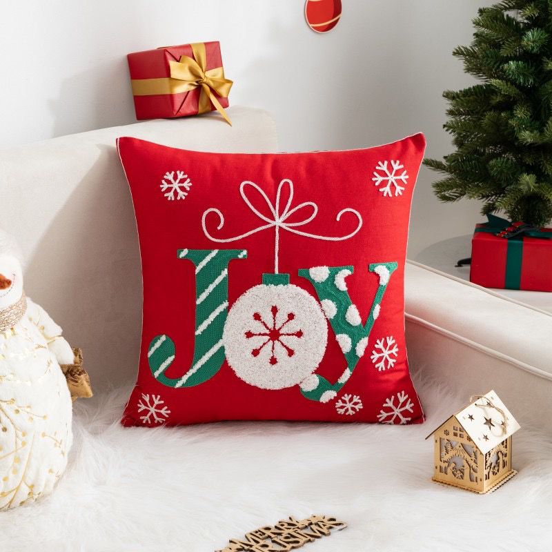 New Design Trendy Christmas Pillow Cases 2025 45cm x 45cm Festive Cushion Covers  Holiday Season Home Decor for Sofa, Bed & Living Room