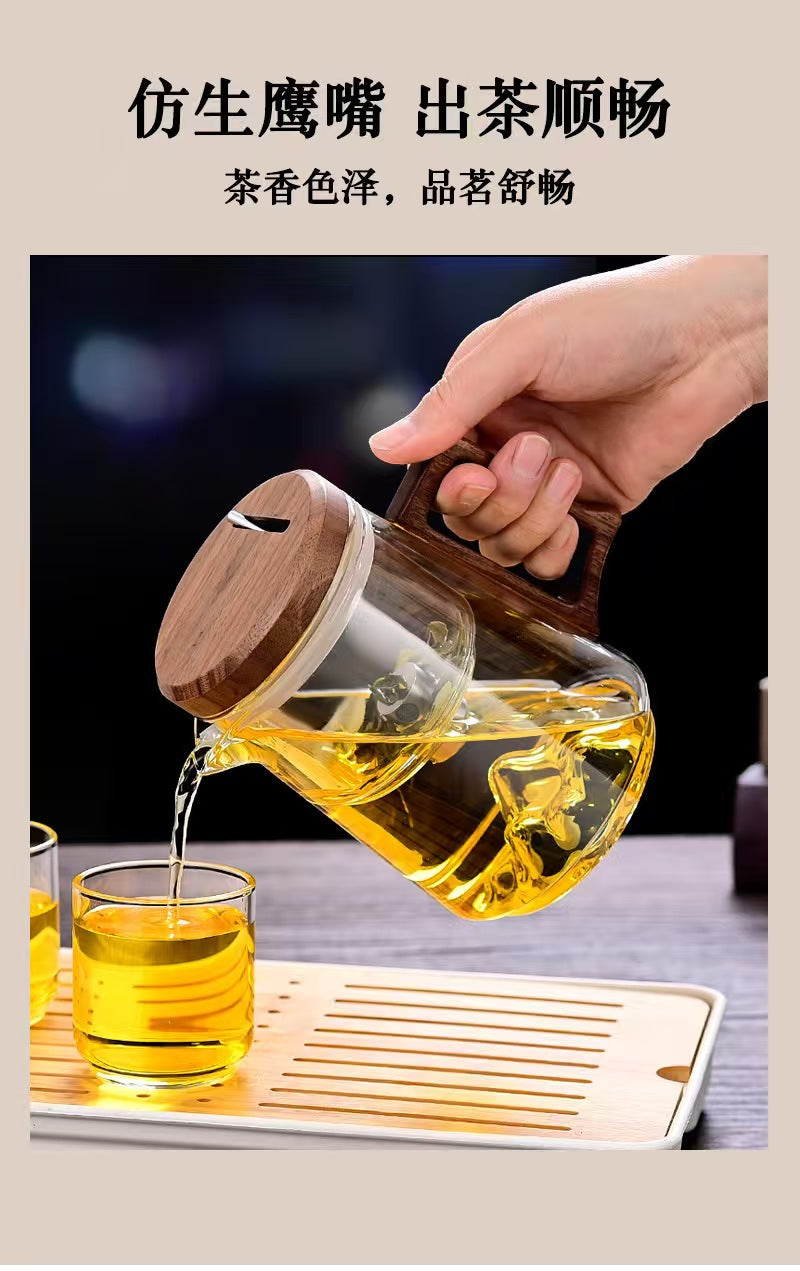 Tea Set,Tea Infuser For Loose Leaf Tea,Tea Sets For Adults,Kettle Teapot,Tea Steeper For Loose Tea,Tea Maker,Glass Tea Kettle,Tea Pitcher,Glass,Tea infuser Teapot