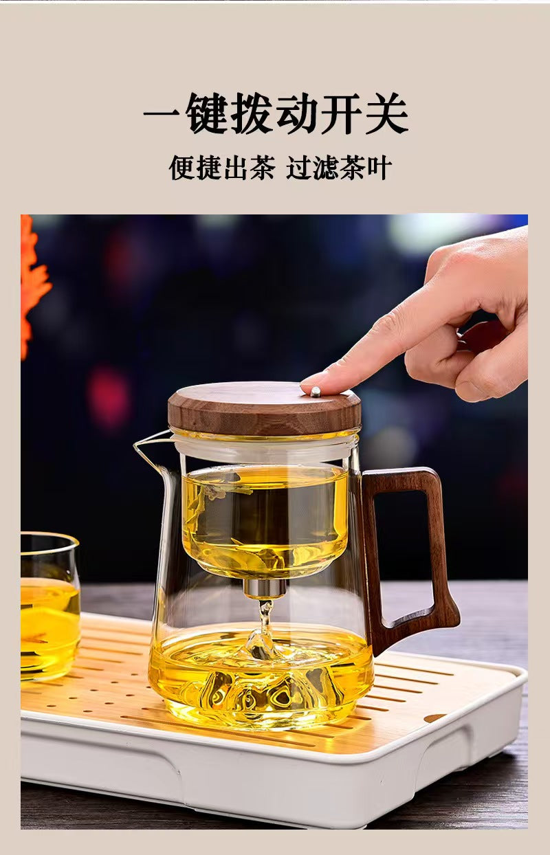 Tea Set,Tea Infuser For Loose Leaf Tea,Tea Sets For Adults,Kettle Teapot,Tea Steeper For Loose Tea,Tea Maker,Glass Tea Kettle,Tea Pitcher,Glass,Tea infuser Teapot