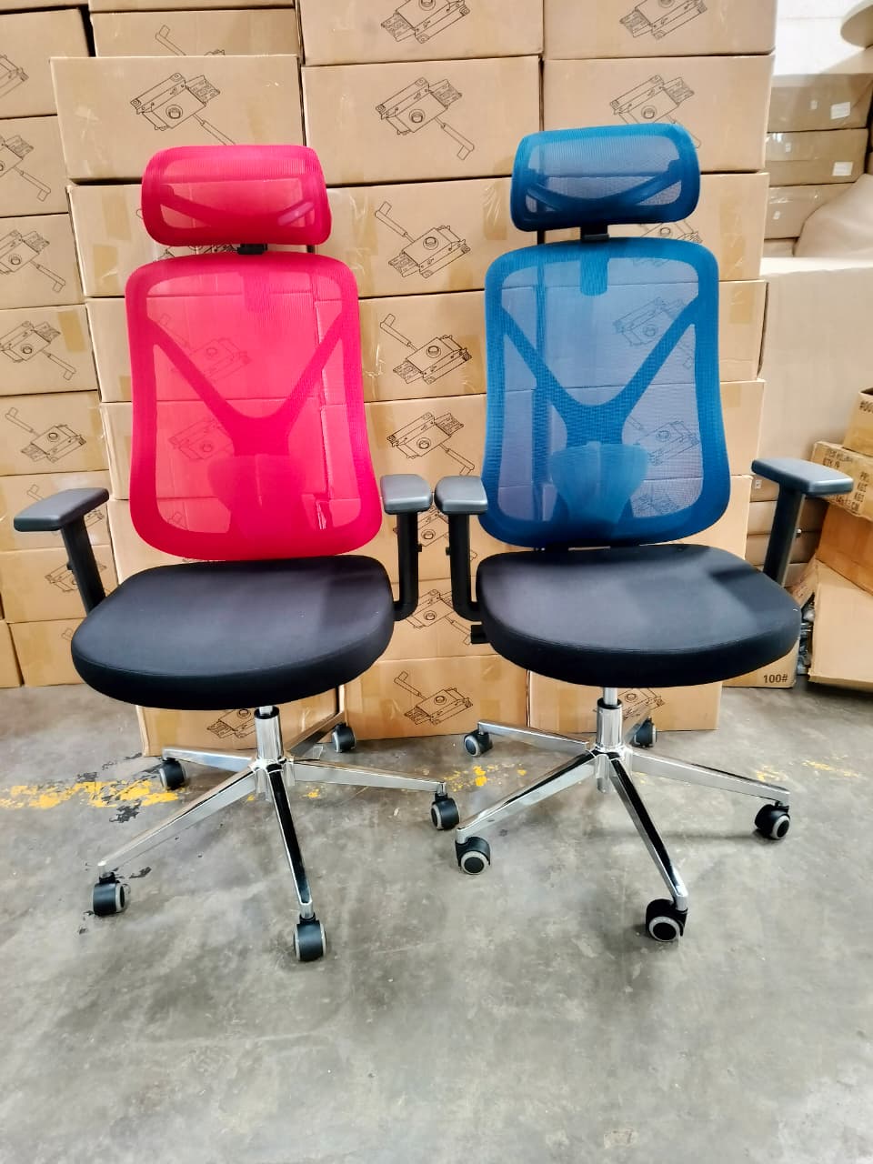 Ergonomic Mesh Executive Office Chair Adjustable Swivel Desk Chair