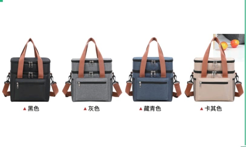 Large Capacity Insulated Lunch Box Handbag with Aluminum Foil | Waterproof Thermal Food Bag – Thickened Cooler Tote for Office, School, Travel & Picnics