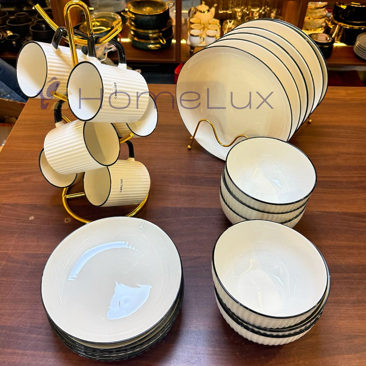 24pcs Japanese Dinner Set