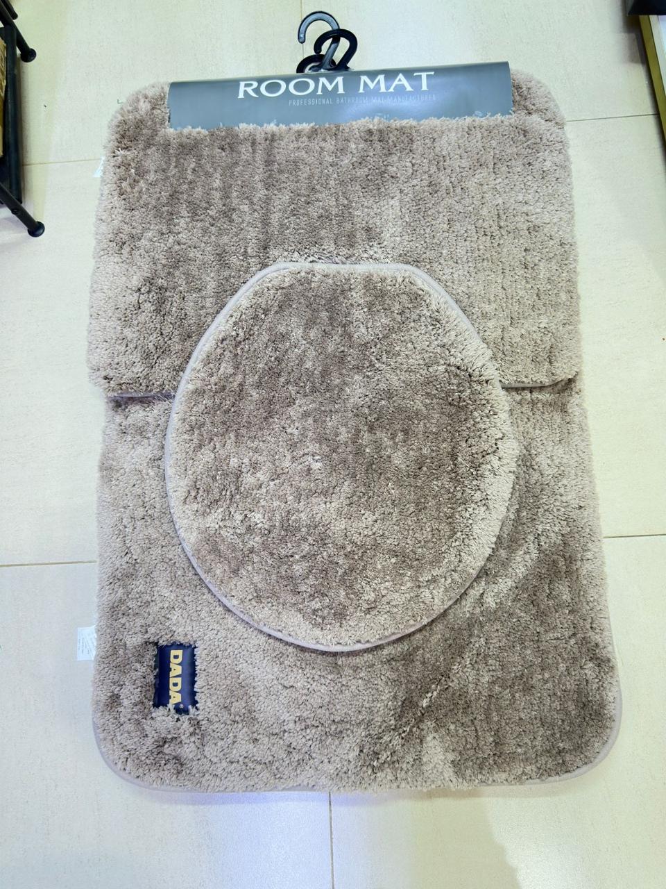 3-Piece Bathroom Mat Set | Soft Non-Slip Bath Mats | 3 Sizes Included