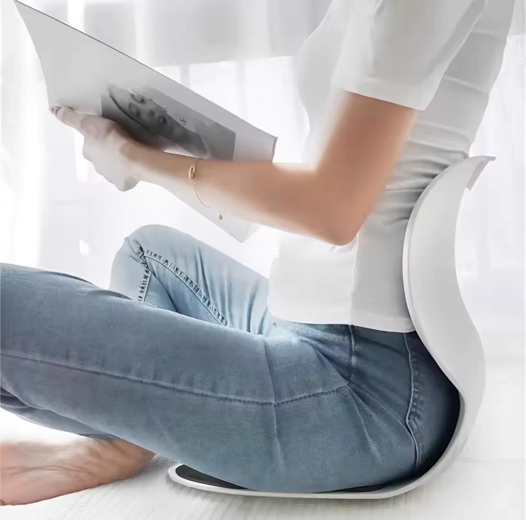 Ergonomic Back Support Seat Cushion & Chair Pad for Office, Car, Wheelchair & Gaming Chair