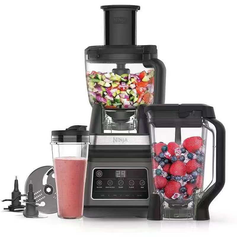 Ninja Professional Plus Kitchen System, Blender & Food Processor with Auto-iQ & Smoothie Maker